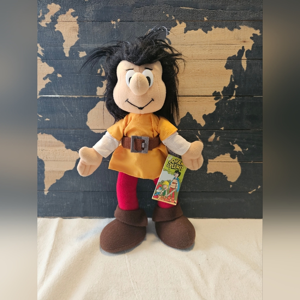 Peyo vintage 1983 Smurfs Sir Johan 13" stuffed